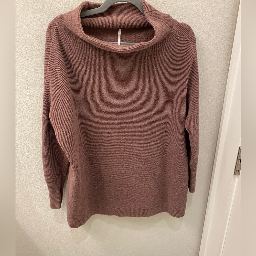 Free People ottoman slouchy tunic nutmeg size XS